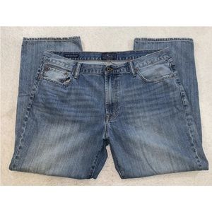 Lucky Brand 181 Relaxed Straight Leg Jeans sz 40 x 30 Comfortable